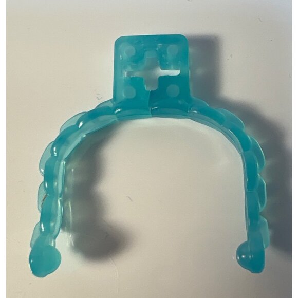 Monster High Doll Stand Clip ONLY Transluscent Blue Large - Picture 2 of 5